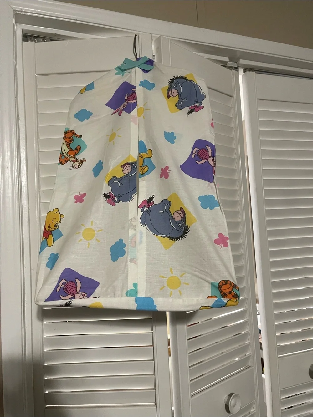Colorful Pooh Patchwork Nursery  Set
